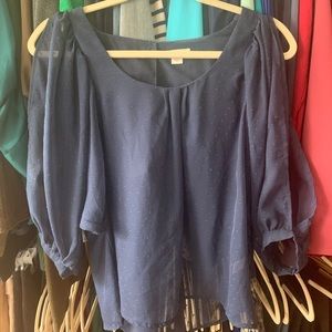 Xhilaration Navy Top
